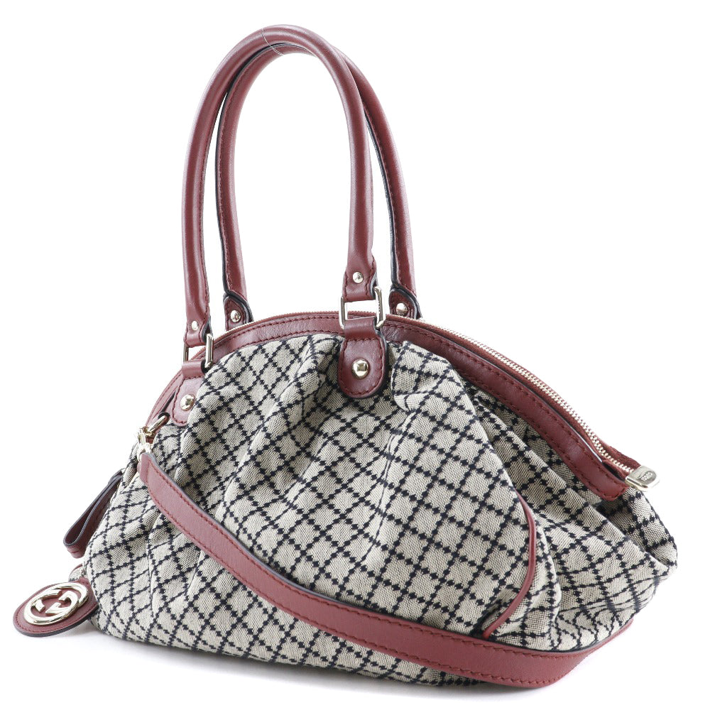 Gucci Sukey, Grey, Canvas, handbag