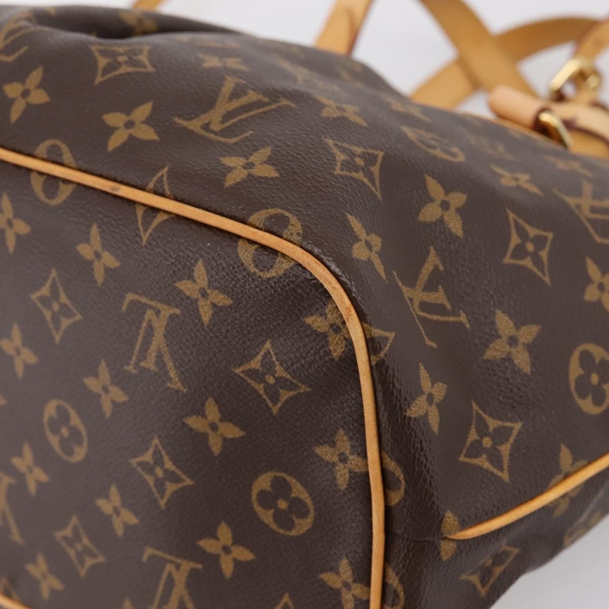 Louis Vuitton Palermo Monogram Canvas, Brown, Canvas, Handbag