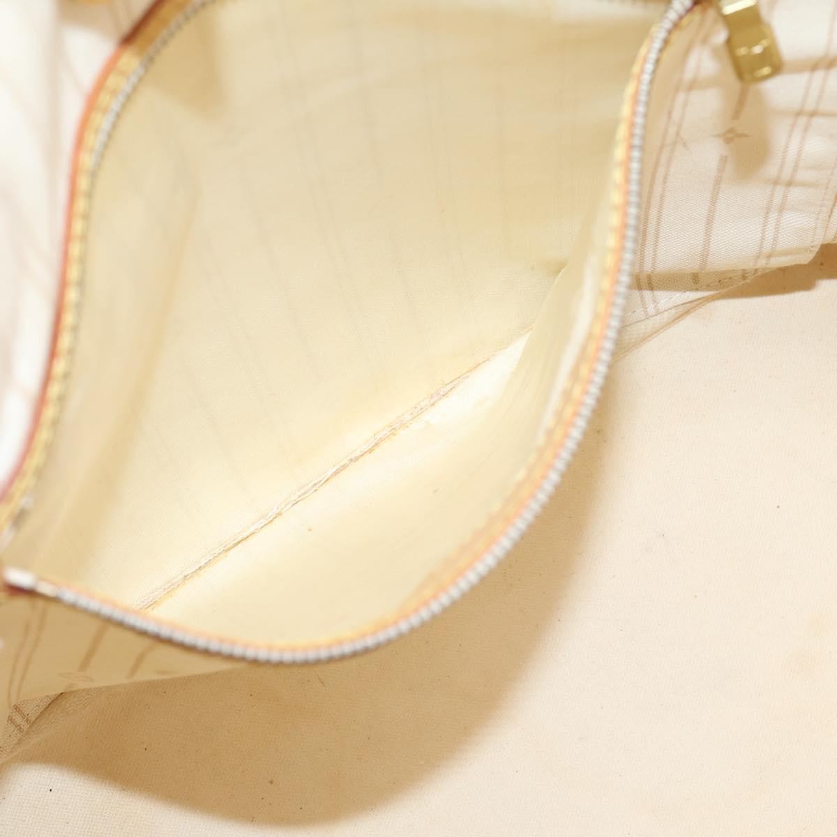 Louis Vuitton Neverfull Damier, Beige, Canvas, Tote Bag