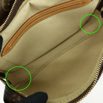 Louis Vuitton Reporter Monogram Canvas, Brown, Canvas, Shoulder Bag