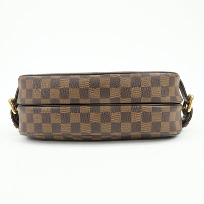 Louis Vuitton Highbury Damier, Brown, Canvas, Handbag