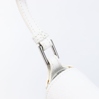 Gucci Shoulder Leather, White, Leather, Shoulder Bag
