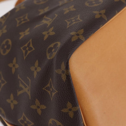 Louis Vuitton Petit Noe Monogram Canvas, Brown, Canvas, Handbag