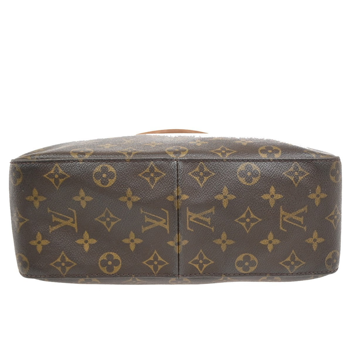 Louis Vuitton Looping Monogram Canvas, Brown, Canvas, Handbag