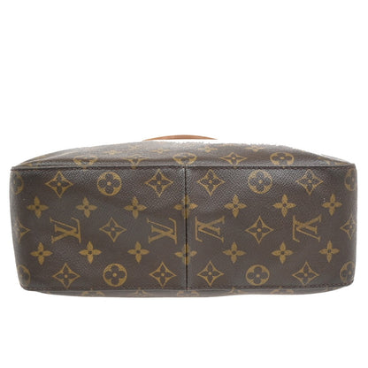 Louis Vuitton Looping Monogram Canvas, Brown, Canvas, Handbag
