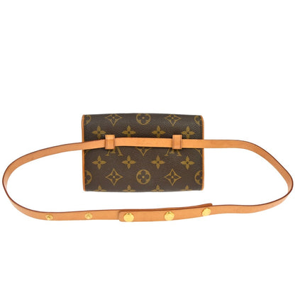 Louis Vuitton Florentine Monogram, Brown, Canvas, Clutch