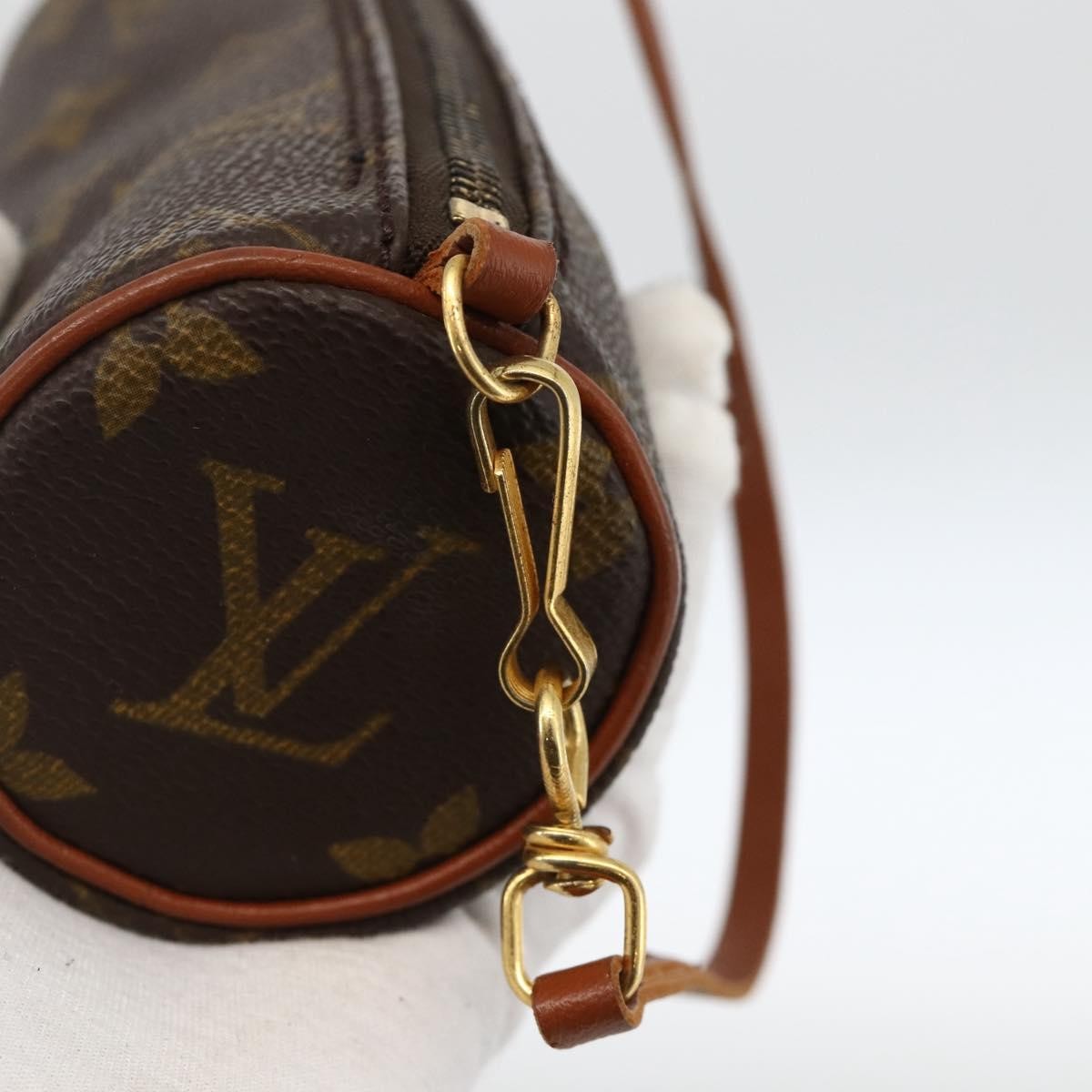Louis Vuitton Papillon Pochette Monogram Canvas, Brown, Canvas, Clutch
