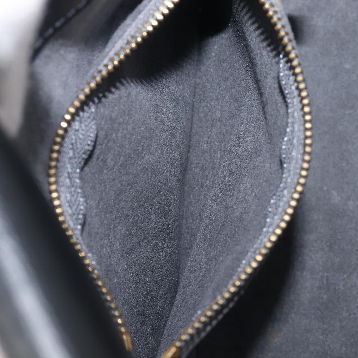Louis Vuitton Buci Epi Leather, Black, Leather, Handbag