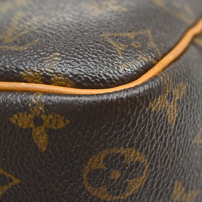 Louis Vuitton Deauville Monogram, Brown, Canvas, Handbag