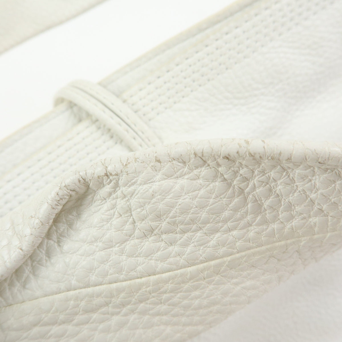 Celine Bittersweet Leather, White, Leather, Handbag