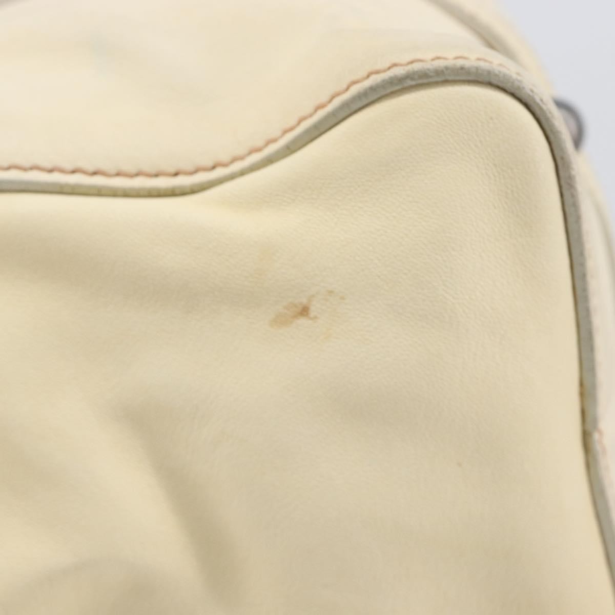 Miu Miu Vitello Lux Leather, Beige, Leather, Handbag