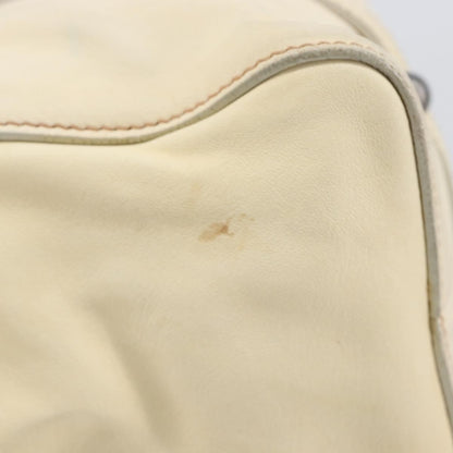 Miu Miu Vitello Lux Leather, Beige, Leather, Handbag
