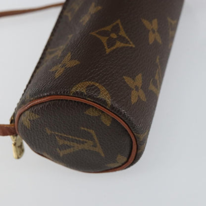 Louis Vuitton Papillon Pochette Monogram Canvas, Brown, Canvas, Clutch