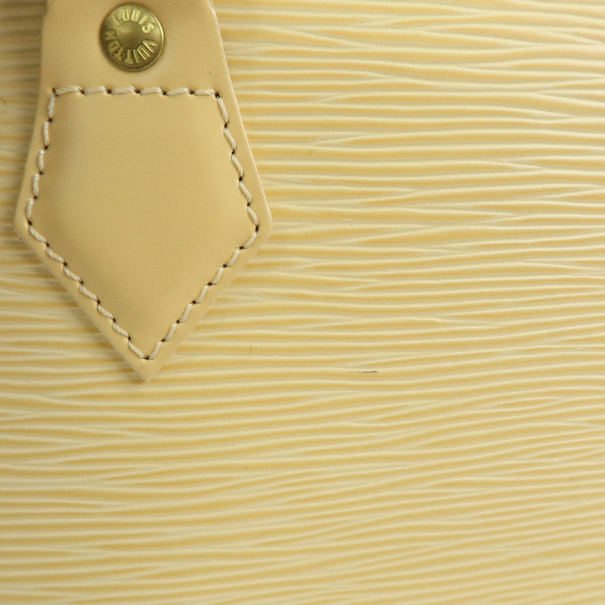 Louis Vuitton Alma Epi Leather, Beige, Leather, Handbag