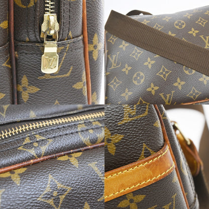 Louis Vuitton Reporter Monogram Canvas, Brown, Canvas, Shoulder Bag