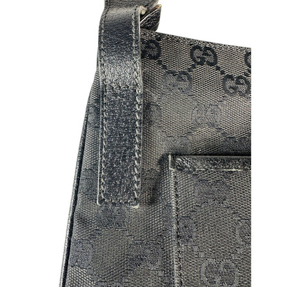 Louis Vuitton, Black, Leather, shoulder