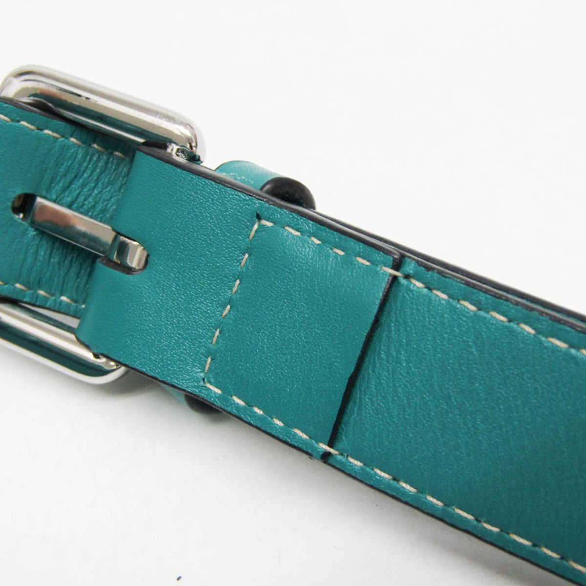 Loewe Gate Belt Leather, Blue, Leather, Shoulder Bag