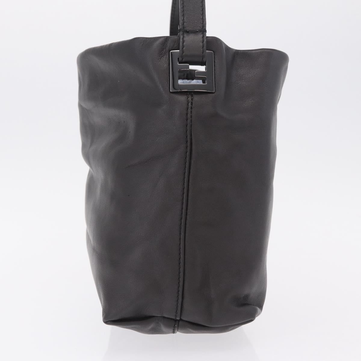 Fendi Shoulder Leather, Brown, Leather, Shoulder Bag