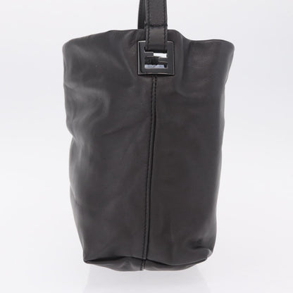 Fendi Shoulder Leather, Brown, Leather, Shoulder Bag