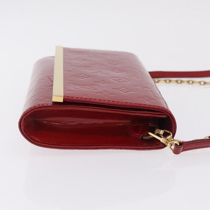 Louis Vuitton Ana Monogram Vernis, Pink, Patent Leather, Handbag