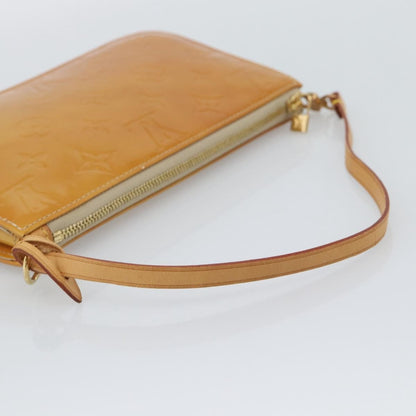 Louis Vuitton Lexington Pochette Patent Leather, Beige, Patent Leather, Clutch