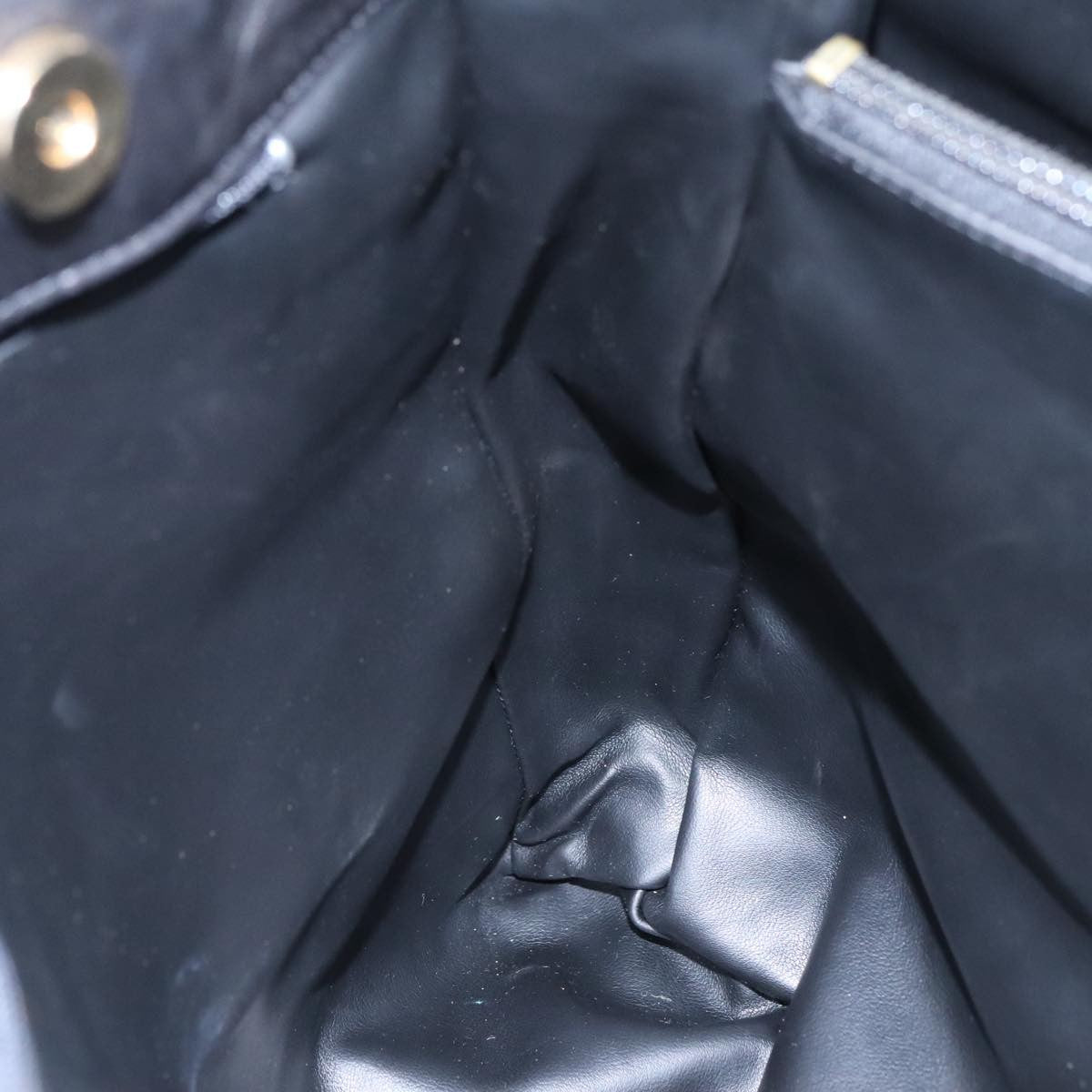 Bally Vintage Quilted Leather, Black, Leather, Shoulder Bag