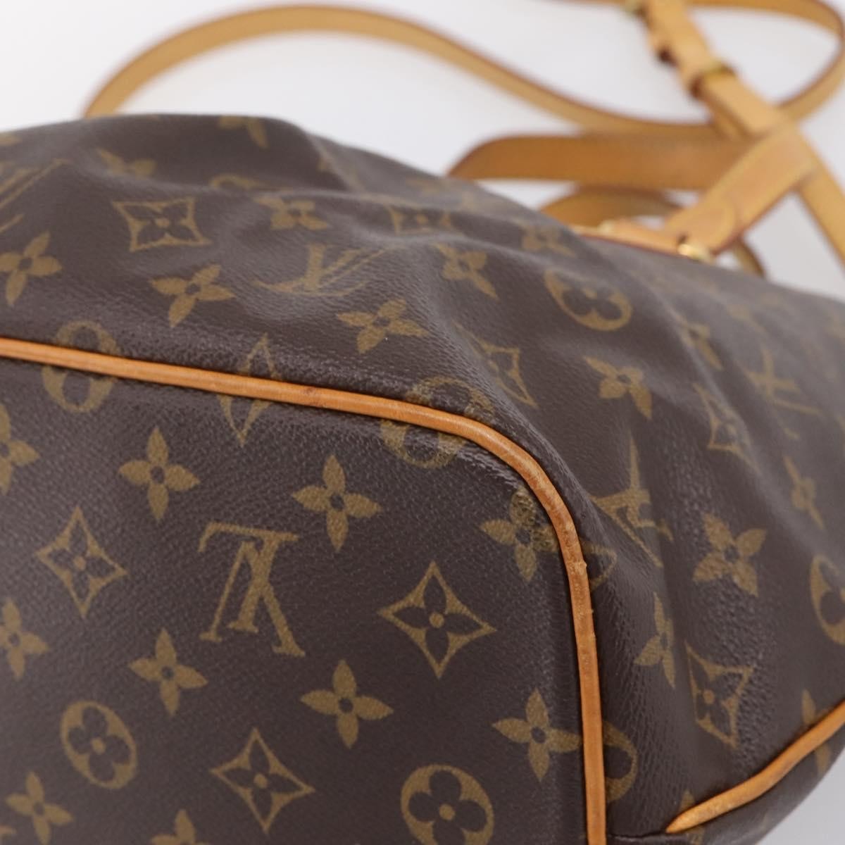 Louis Vuitton Palermo Monogram Canvas, Brown, Canvas, Tote Bag