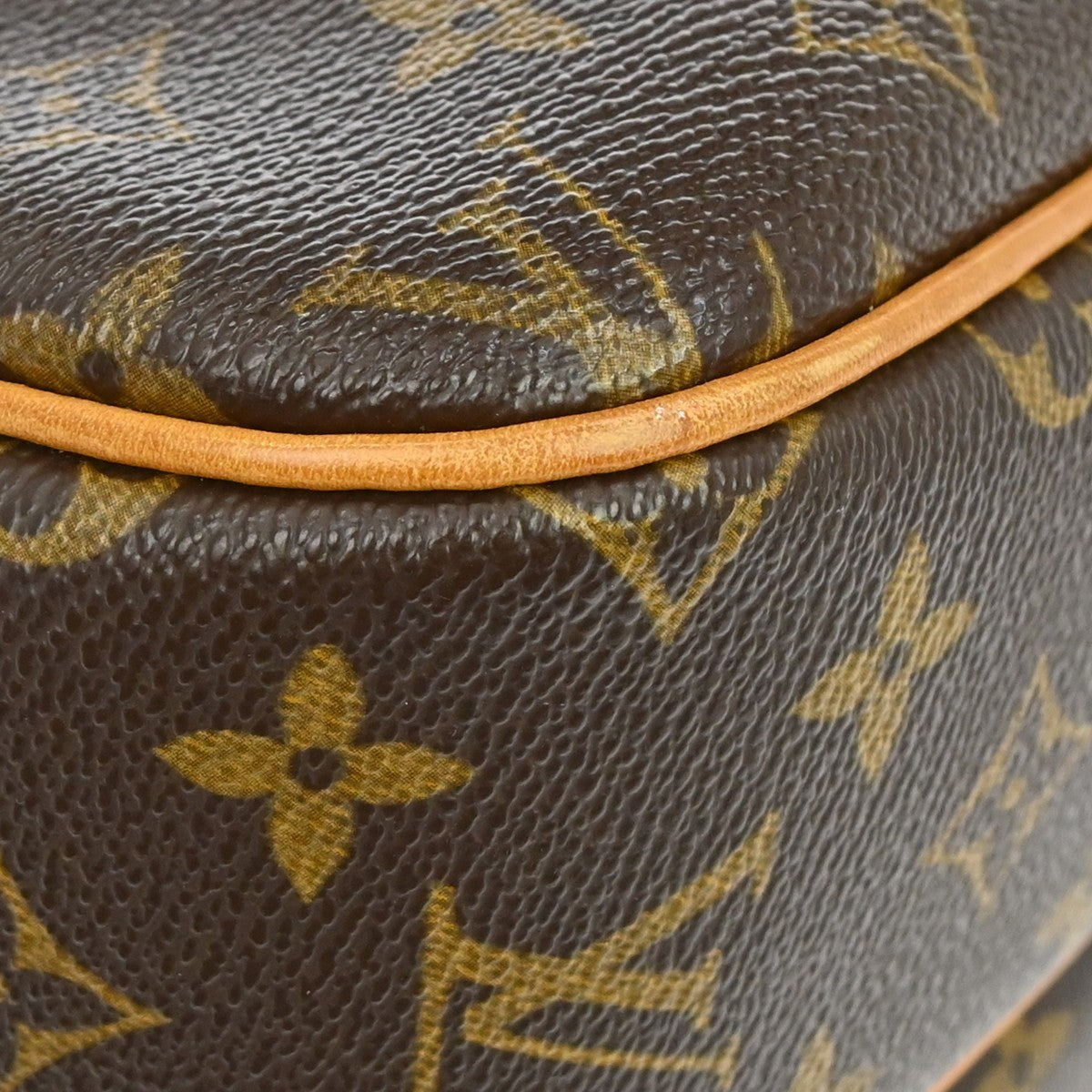 Louis Vuitton Reporter Monogram, Brown, Canvas, Shoulder Bag