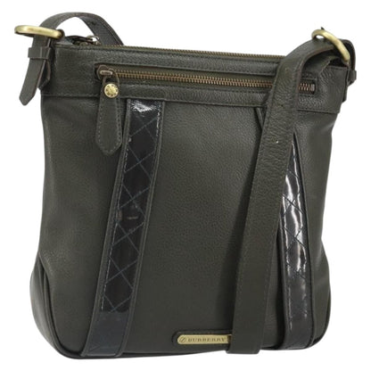 Burberry Vintage Leather, Khaki, Leather, Shoulder Bag