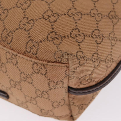 Gucci Vertical Tote GG Canvas, Orange, Canvas, Tote Bag