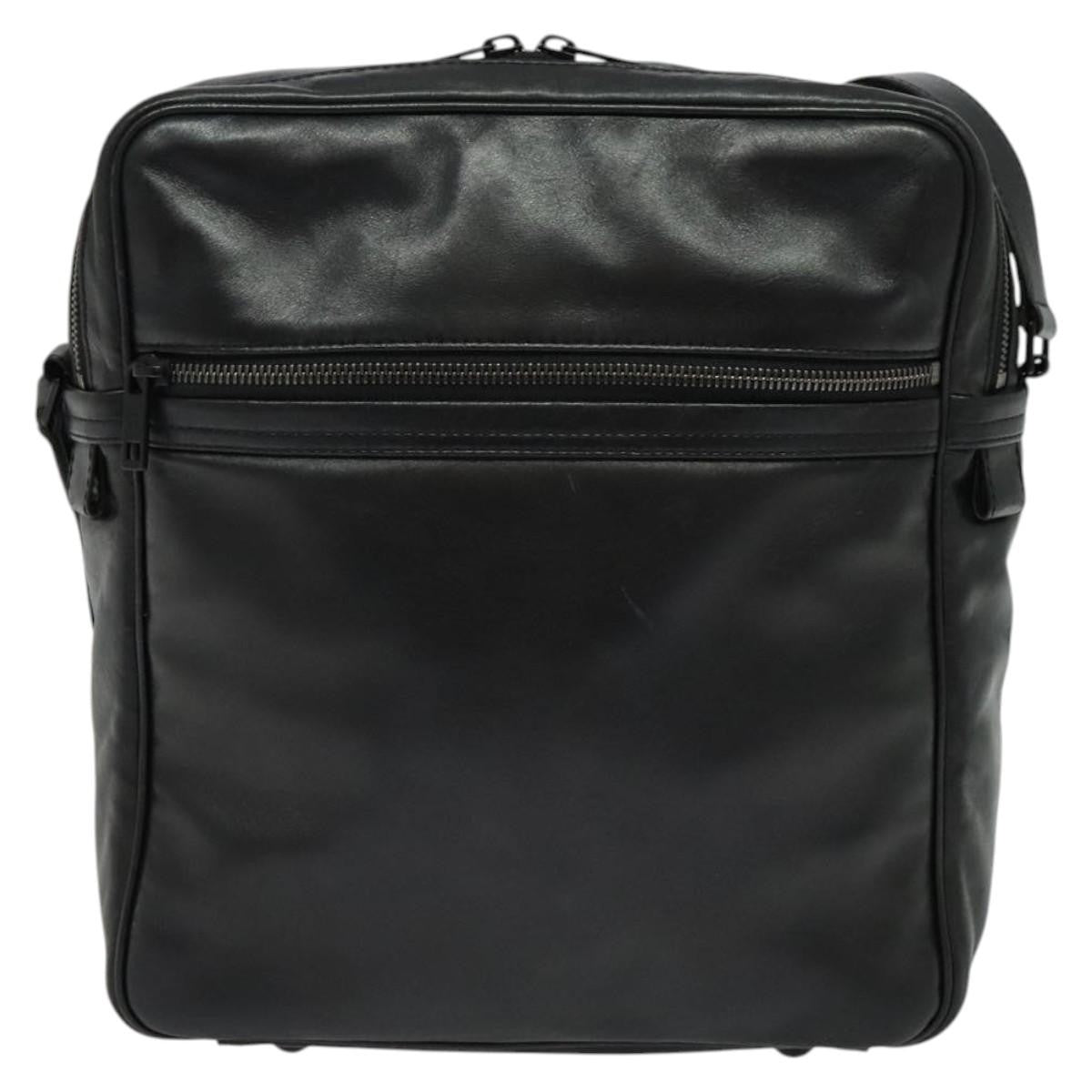 Louis Vuitton Clarkson Messenger Monogram Shadow Leather, Black, Leather, Crossbody Bag