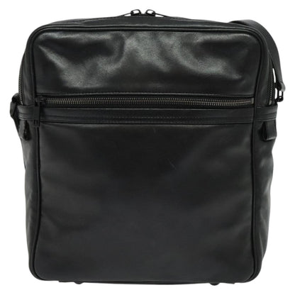 Louis Vuitton Clarkson Messenger Monogram Shadow Leather, Black, Leather, Crossbody Bag
