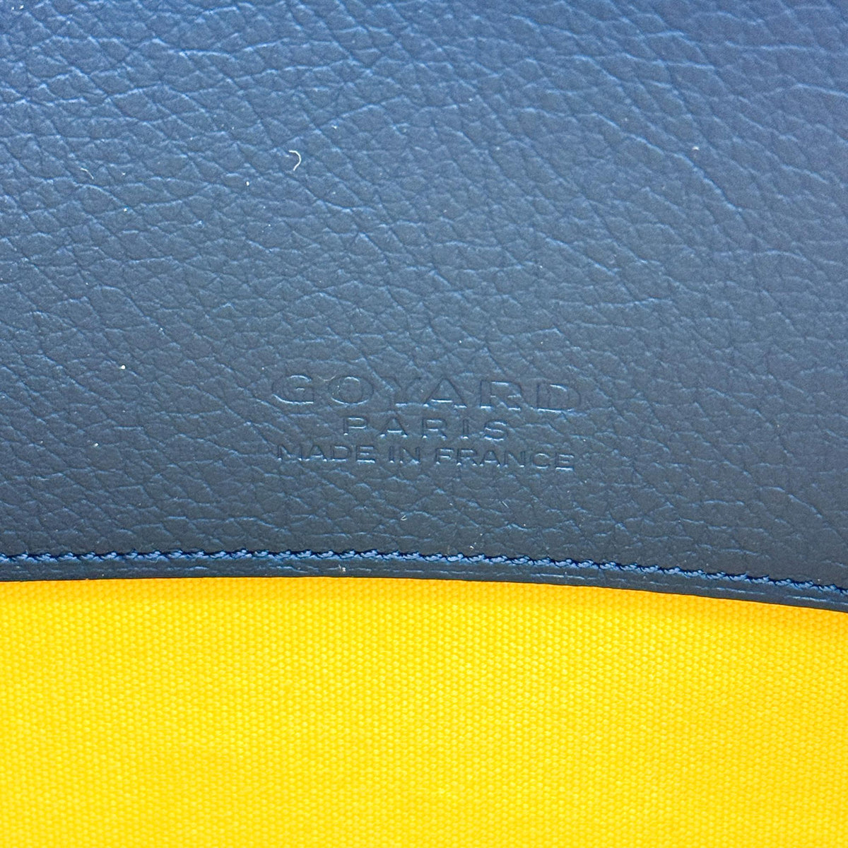 Goyard Senat Zip Coated Canvas, Black, Canvas, Clutch