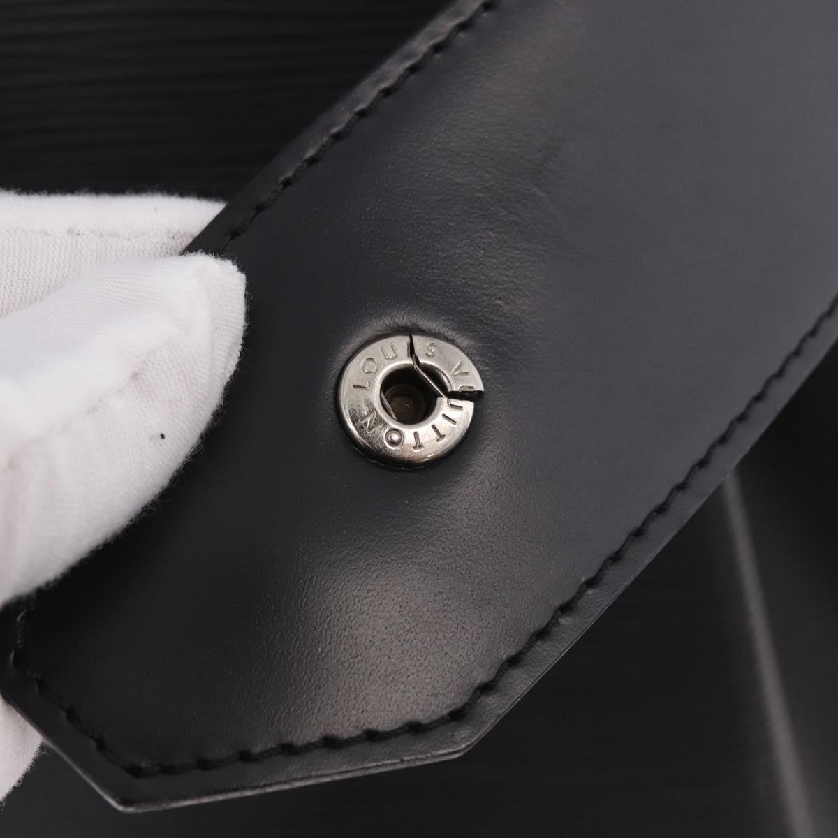 Louis Vuitton Vintage Sac d'Epaule Epi Leather, Black, Leather, Shoulder Bag