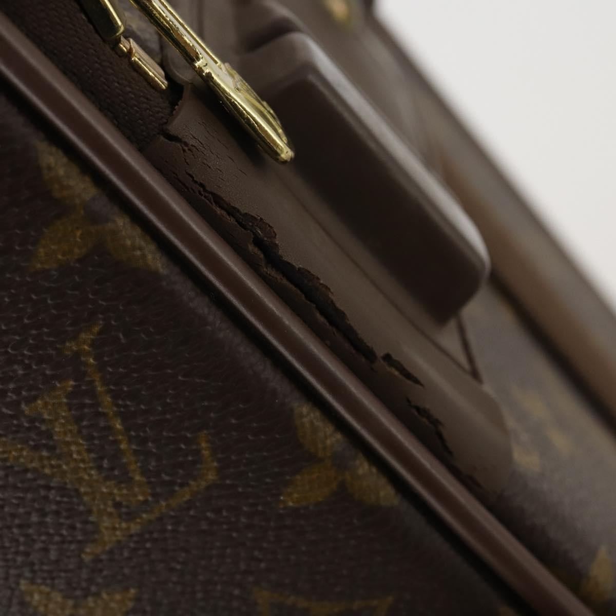 Louis Vuitton Pegase Luggage Monogram Canvas, Brown, Canvas, Travel Bag