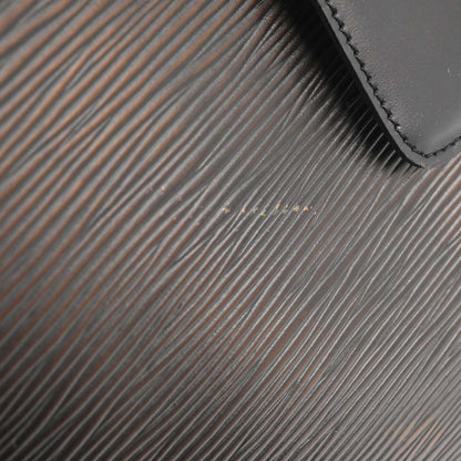 Louis Vuitton Reverie Epi Leather, Black, Leather, Shoulder Bag