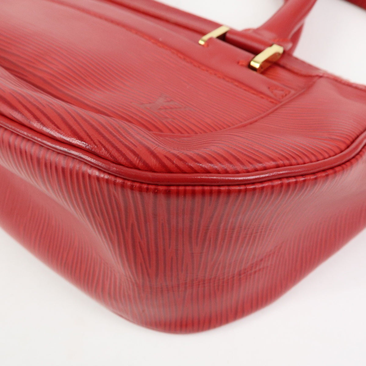 Louis Vuitton Dhanura Epi Leather, Red, Leather, Handbag
