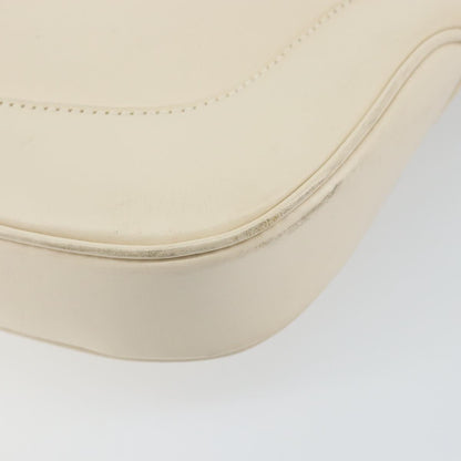 Gucci Jackie Original Shoulder Bag Leather, WHITE, LEATHER, Shoulder bag
