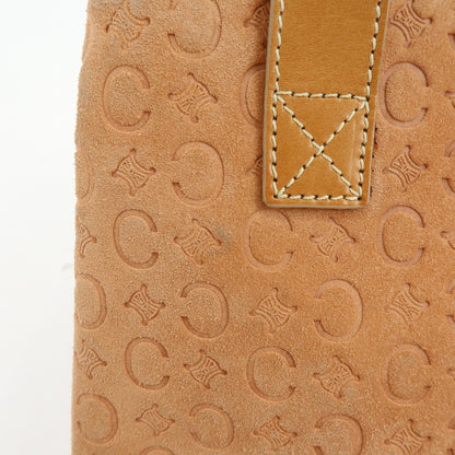 Celine C Macadam Suede, Beige, Suede, Handbag