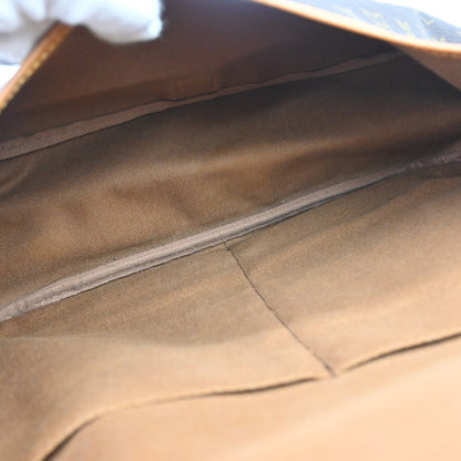 Louis Vuitton Saumur Monogram, Brown, Canvas, Shoulder Bag