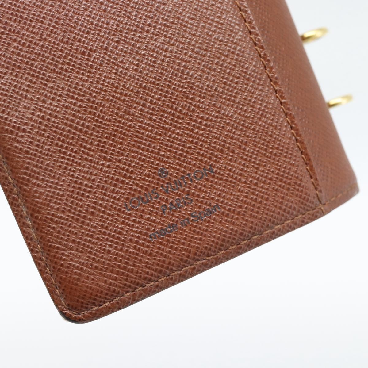 Louis Vuitton Agenda Cover Monogram Canvas, Brown, Canvas, Wallet