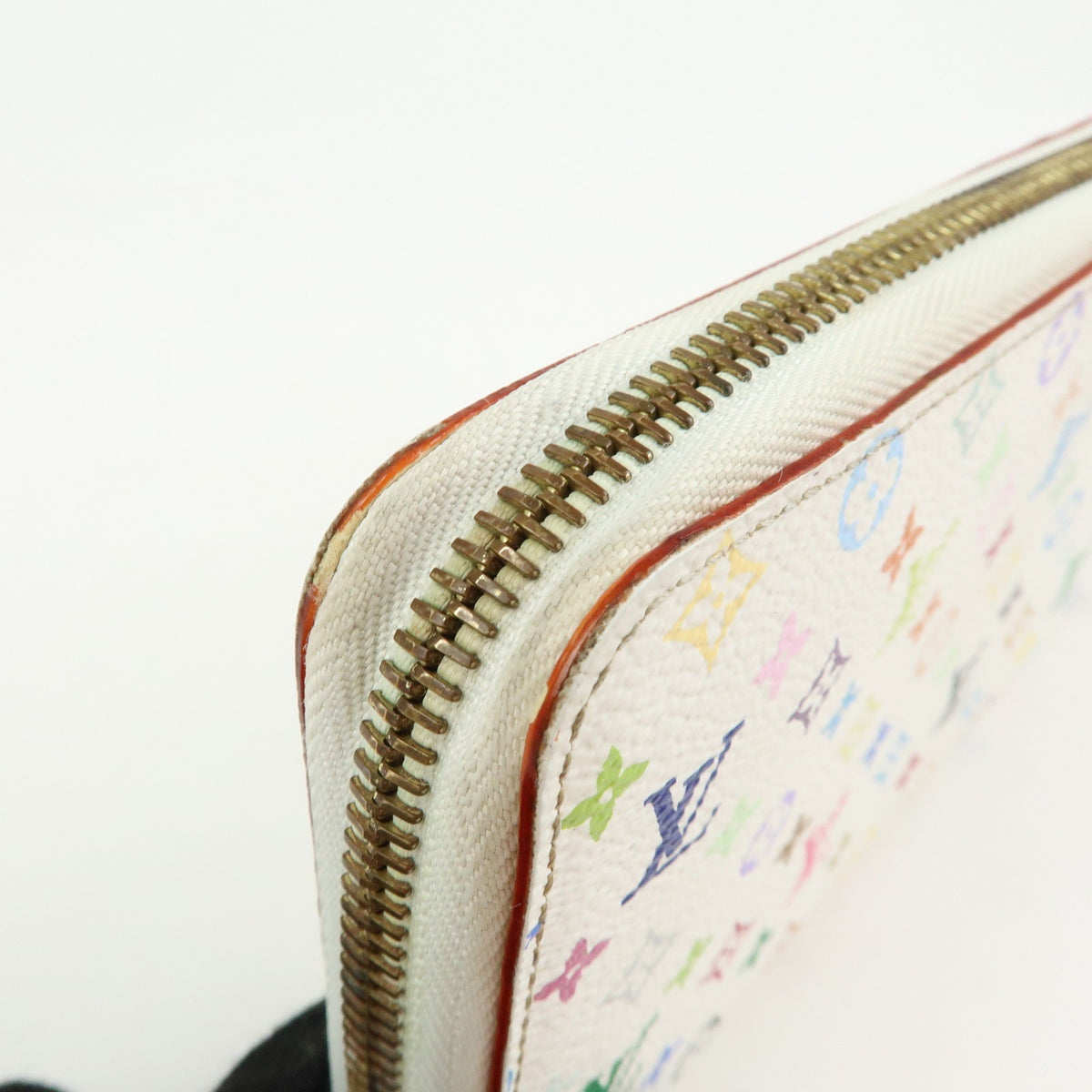 Louis Vuitton Zippy Monogram Multicolor, White, Canvas, Wallet