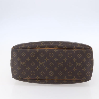 Louis Vuitton Deauville Handbag Monogram Canvas, BROWN, CANVAS, Handbag