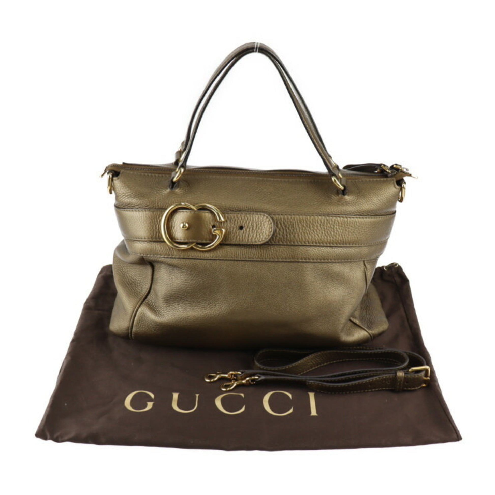 Gucci, Copper, Leather, shoulder