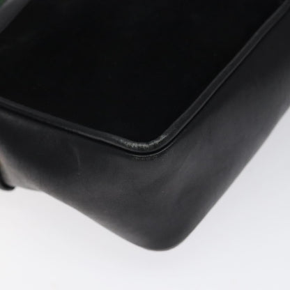 Gucci Sherry line shoulder Suede, Black, Suede, Handbag