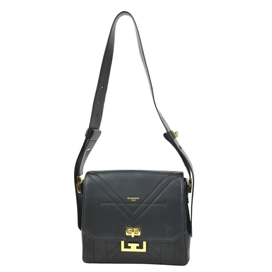 Givenchy, Black, Leather, shopper