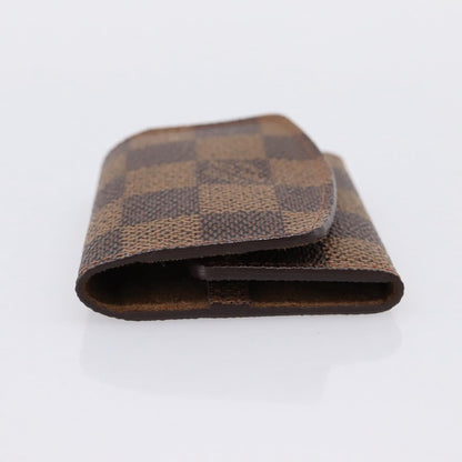 Louis Vuitton Cuff Case Monogram Damier, Brown, Canvas, Wallet