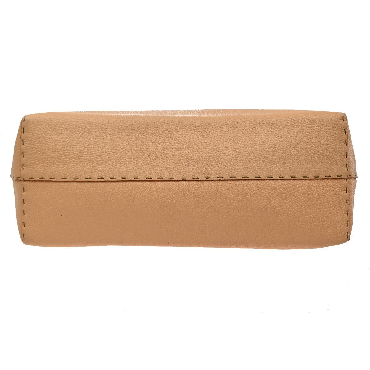 Fendi Roll Tote Selleria Leather, Orange, Leather, Tote Bag