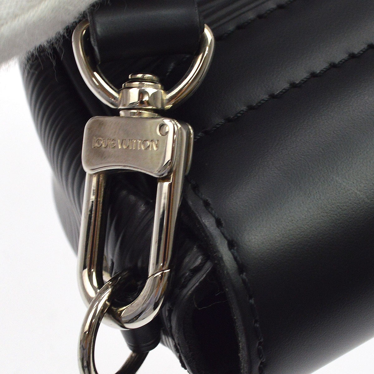 Louis Vuitton Montaigne Clutch Epi Leather, Black, Leather, Clutch