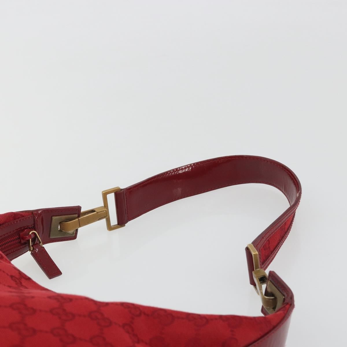 Gucci GG Shoulder GG Matelasse Leather, Red, Canvas, Shoulder Bag